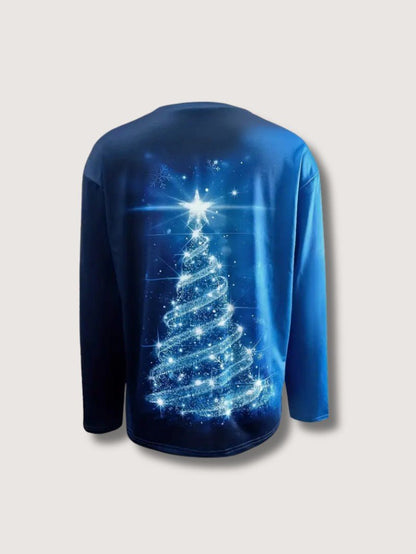 VogeLuxe | Women’s Festive Glitter Christmas Sweatshirt