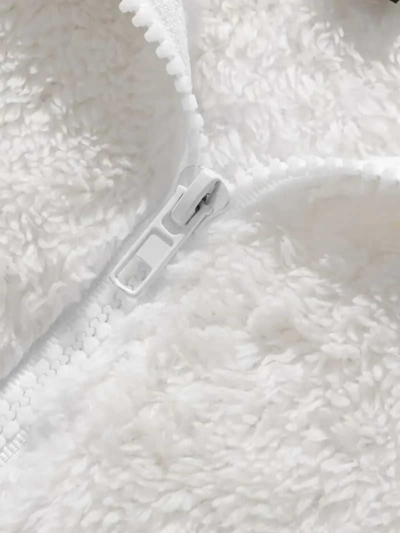 VogeLuxe | Women’s Plush High Pile Zip Front Fleece Jacket