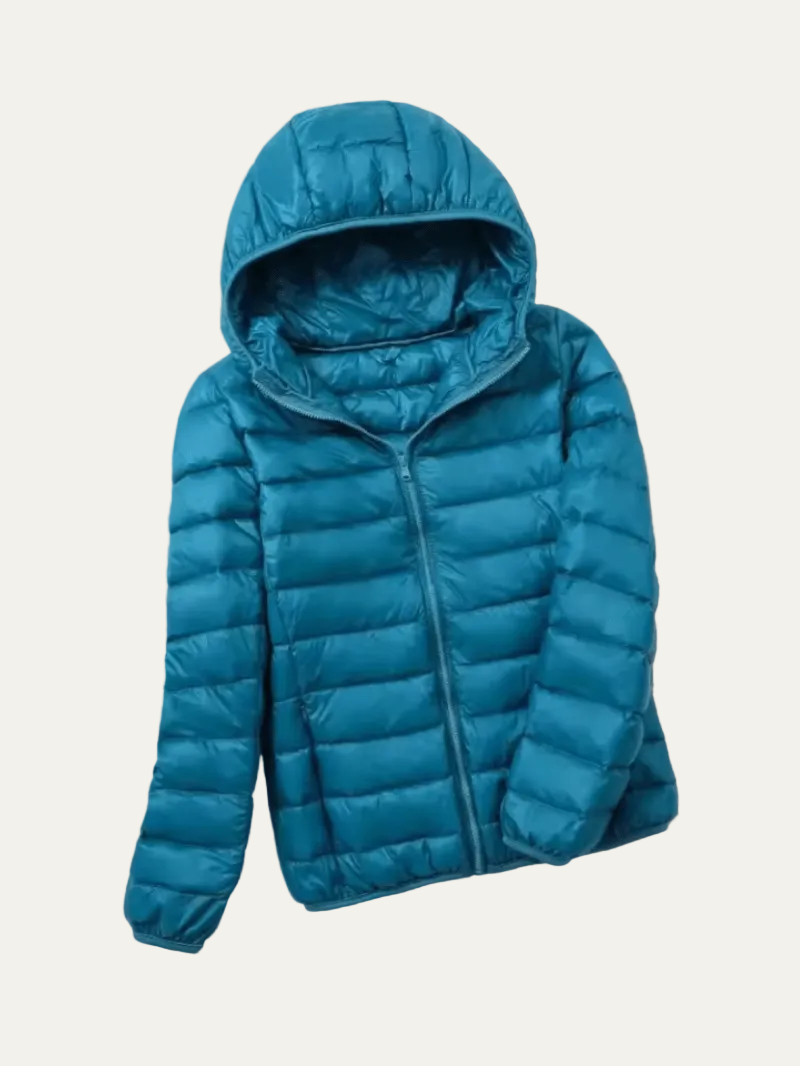 VogeLuxe | Women’s Lightweight Packable Puffer Jacket with Hood