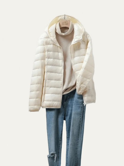 VogeLuxe | Women’s Lightweight Packable Puffer Jacket with Hood