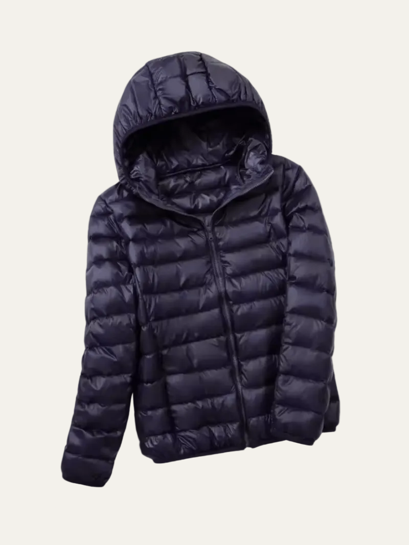 VogeLuxe | Women’s Lightweight Packable Puffer Jacket with Hood