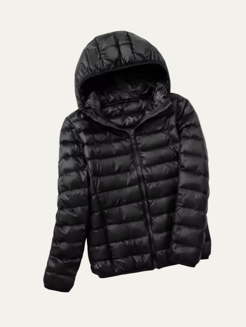 VogeLuxe | Women’s Lightweight Packable Puffer Jacket with Hood