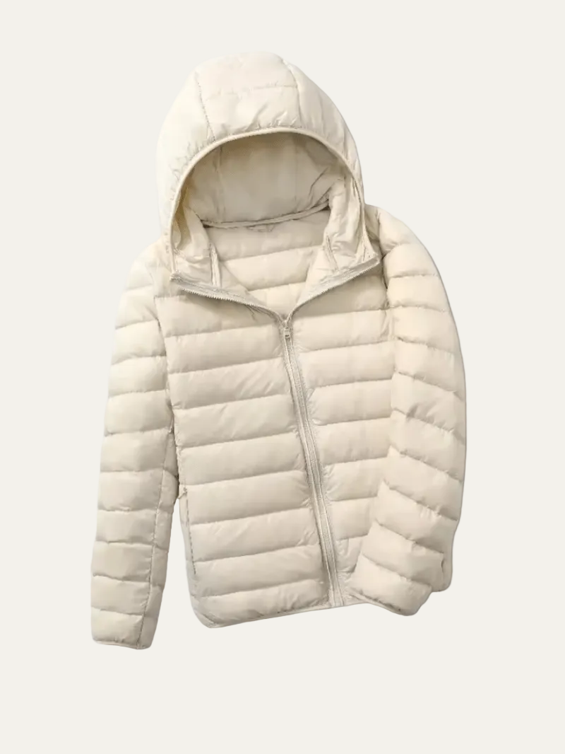 VogeLuxe | Women’s Lightweight Packable Puffer Jacket with Hood