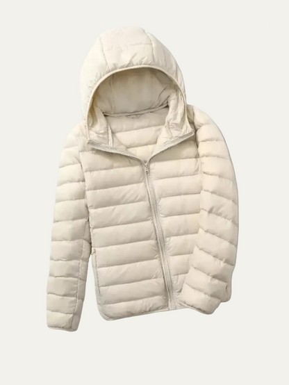 VogeLuxe | Women’s Lightweight Packable Puffer Jacket with Hood
