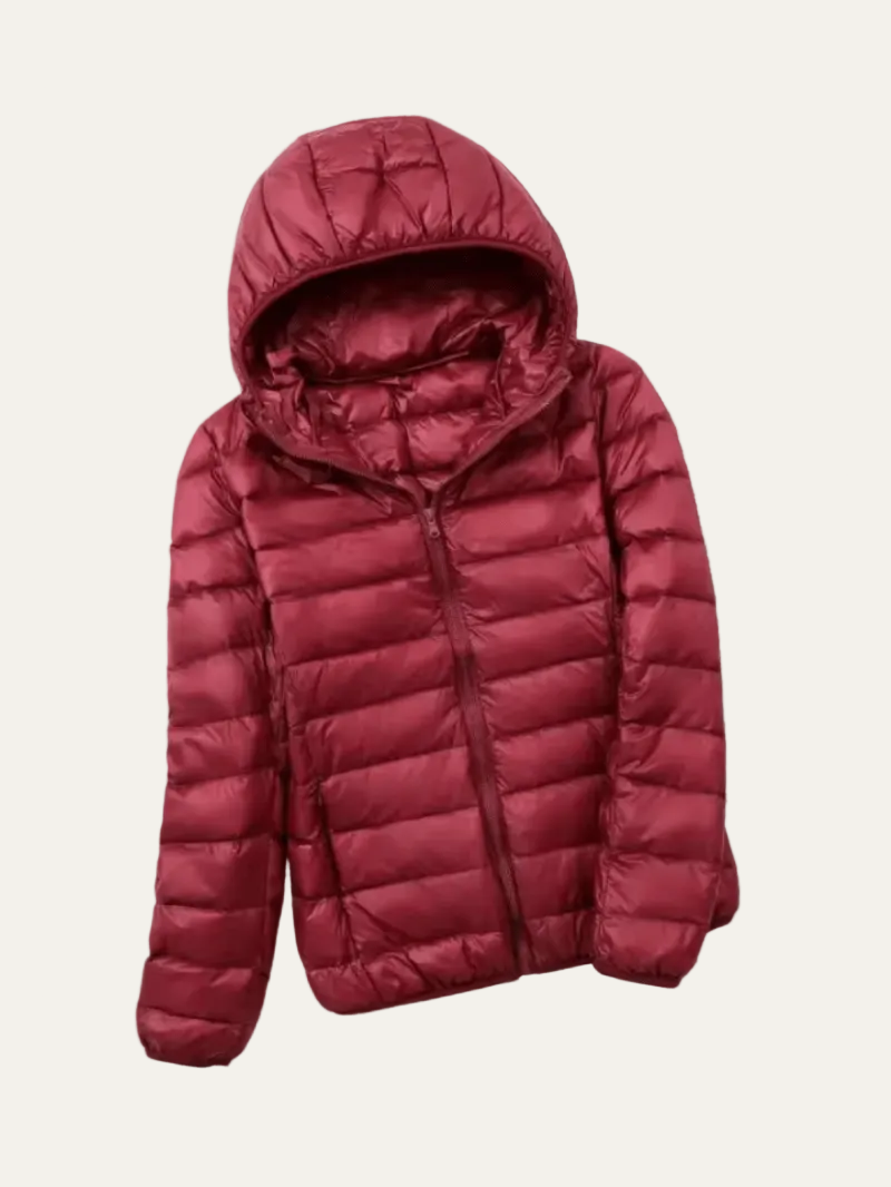 VogeLuxe | Women’s Lightweight Packable Puffer Jacket with Hood