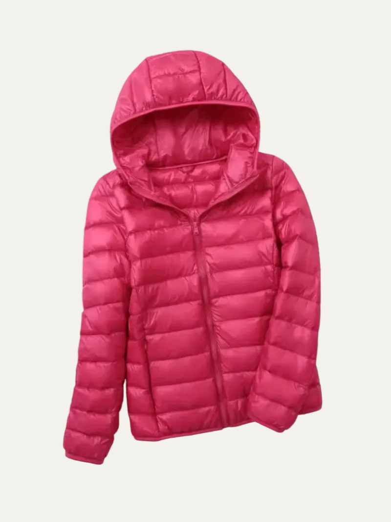 VogeLuxe | Women’s Lightweight Packable Puffer Jacket with Hood