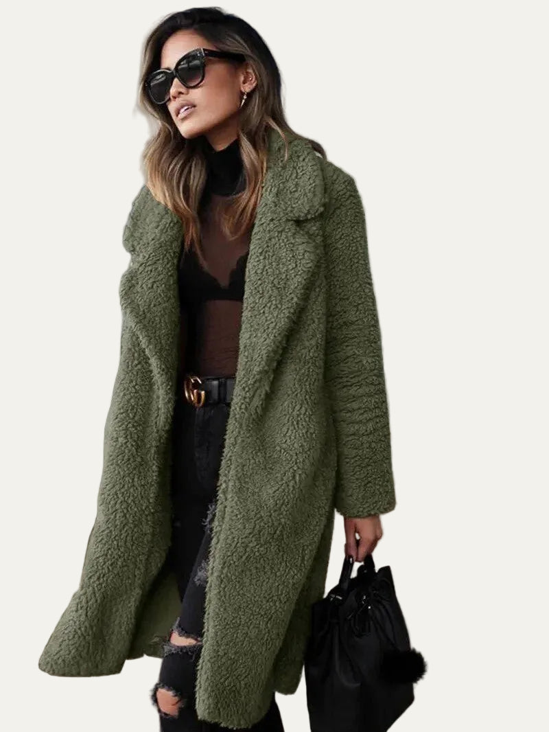 VogeLuxe | Women’s Oversized Teddy Winter Coat