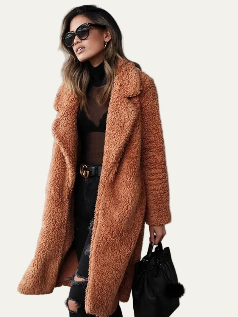 VogeLuxe | Women’s Oversized Teddy Winter Coat