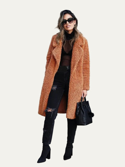 VogeLuxe | Women’s Oversized Teddy Winter Coat