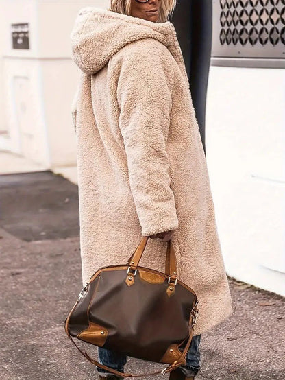 VogeLuxe | Women’s Reversible Hooded Longline Winter Coat