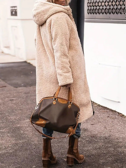 VogeLuxe | Women’s Reversible Hooded Longline Winter Coat