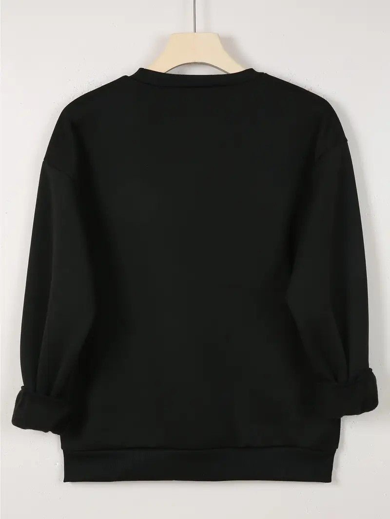 VogeLuxe | Women’s Christmas Gnome Crewneck Sweatshirt