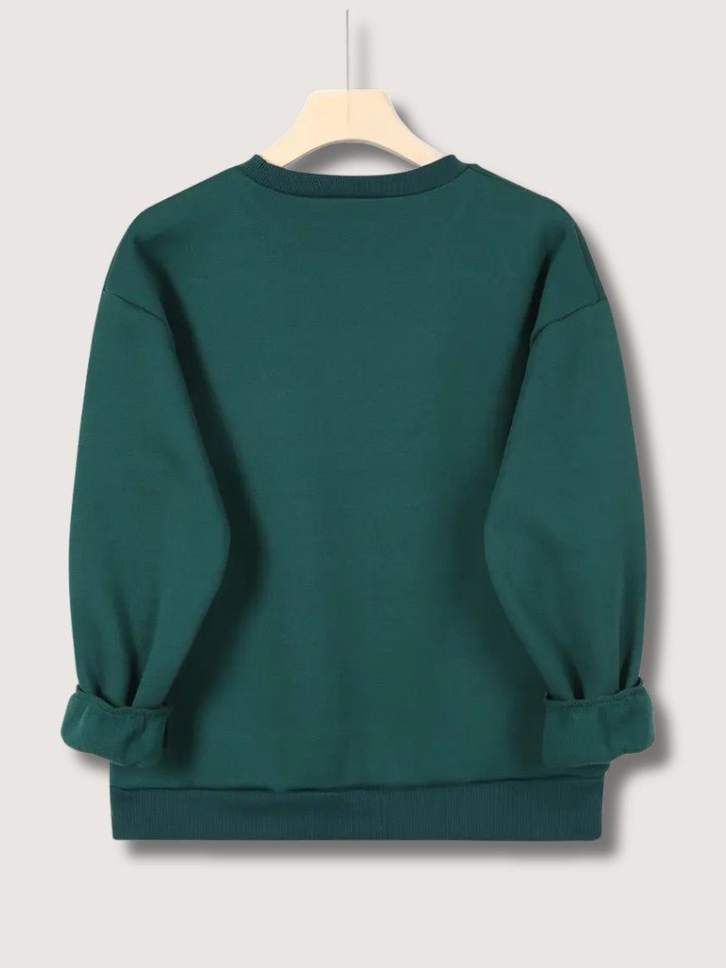 VogeLuxe | Women’s Christmas Gnome Crewneck Sweatshirt
