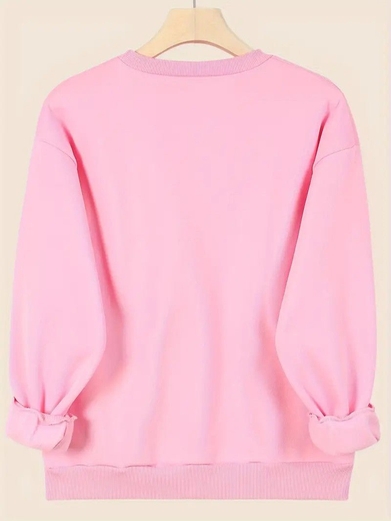 VogeLuxe | Women’s Christmas Gnome Crewneck Sweatshirt