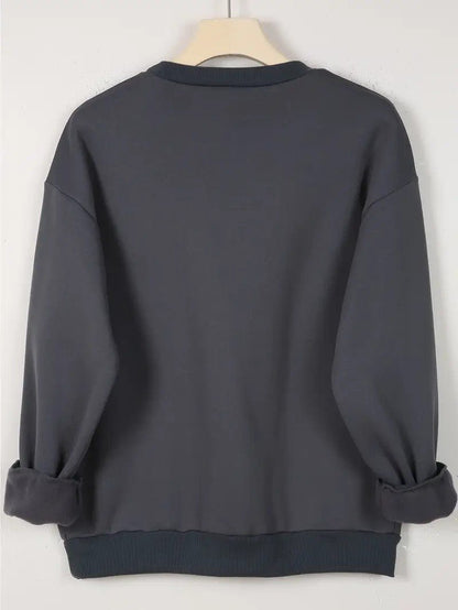 VogeLuxe | Women’s Christmas Gnome Crewneck Sweatshirt