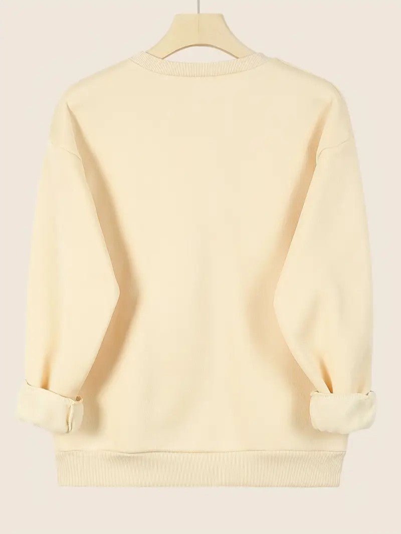 VogeLuxe | Women’s Christmas Gnome Crewneck Sweatshirt