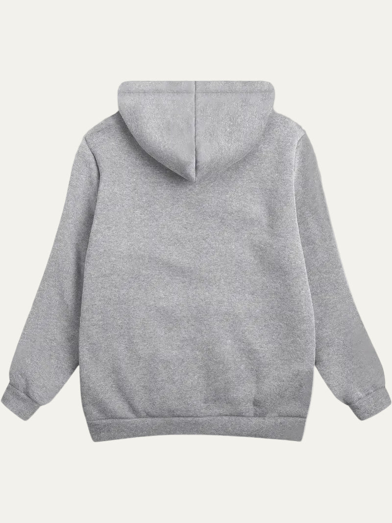VogeLuxe | Women’s Reversible Plush Fleece Full Zip Hoodie