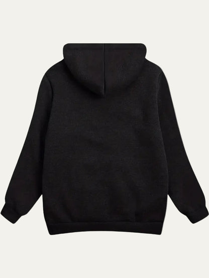 VogeLuxe | Women’s Reversible Plush Fleece Full Zip Hoodie
