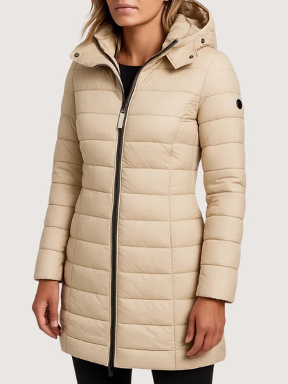 VogeLuxe | Women’s Slim Fit Quilted Puffer Parka