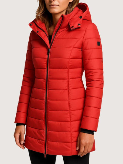 VogeLuxe | Women’s Slim Fit Quilted Puffer Parka