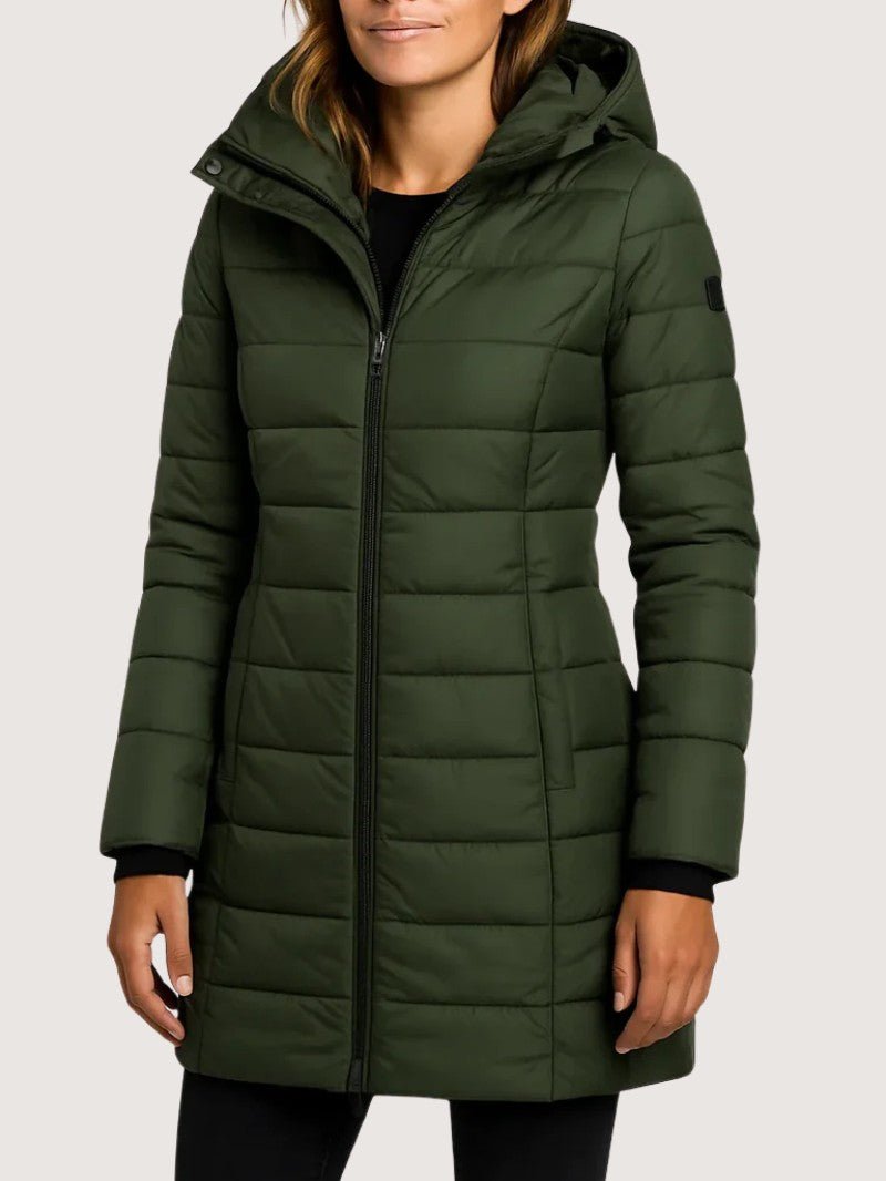 VogeLuxe | Women’s Slim Fit Quilted Puffer Parka