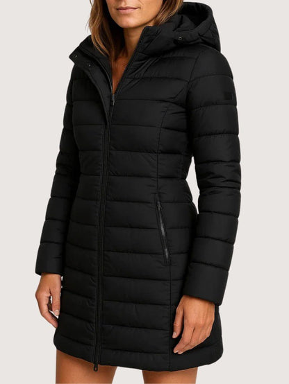 VogeLuxe | Women’s Slim Fit Quilted Puffer Parka