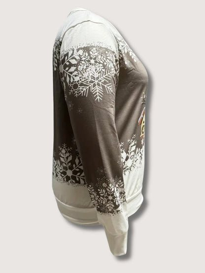 VogeLuxe | Women’s Snowman Crewneck Jumper
