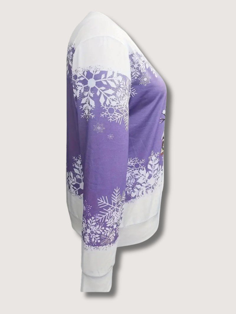 VogeLuxe | Women’s Snowman Crewneck Jumper
