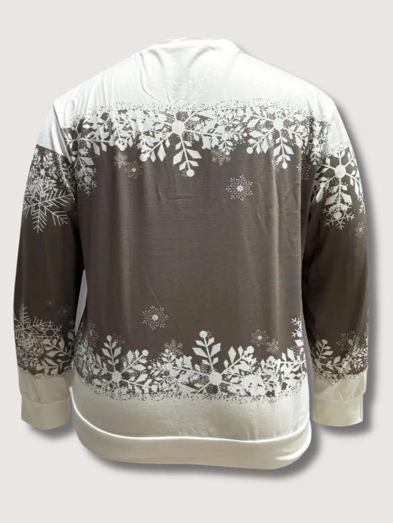 VogeLuxe | Women’s Snowman Crewneck Jumper