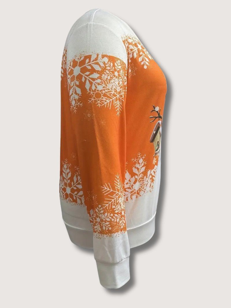 VogeLuxe | Women’s Snowman Crewneck Jumper