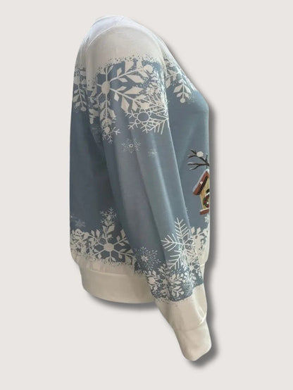 VogeLuxe | Women’s Snowman Crewneck Jumper
