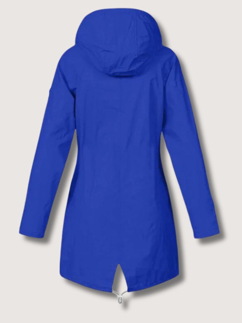 VogeLuxe | Women’s Hooded Nautical Windbreaker Coat