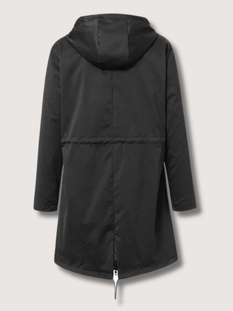 VogeLuxe | Women’s Hooded Nautical Windbreaker Coat