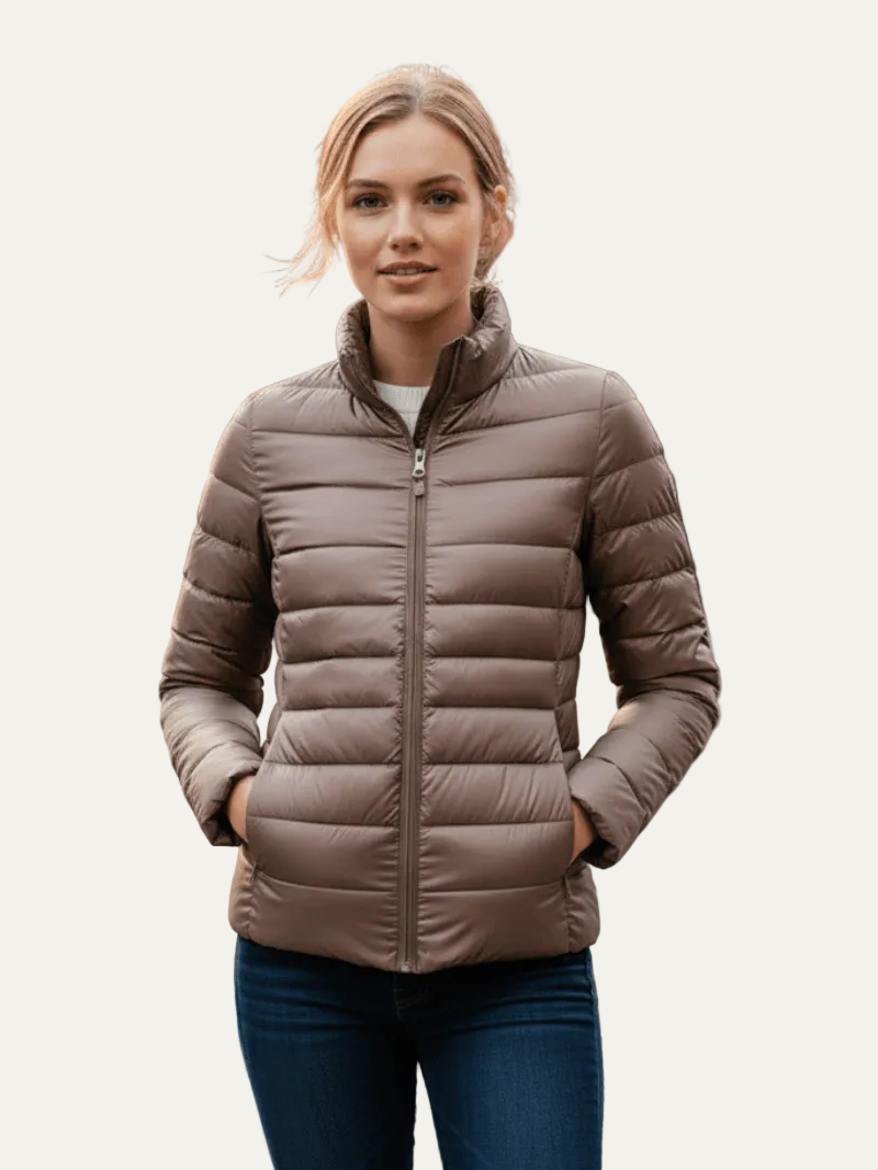 VogeLuxe | Women’s Waterproof Lightweight Quilted Puffer Jacket