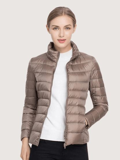VogeLuxe | Women’s Waterproof Lightweight Quilted Puffer Jacket