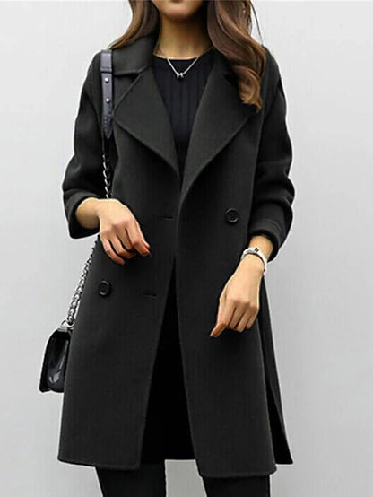Mette | Chic Double Button Coat