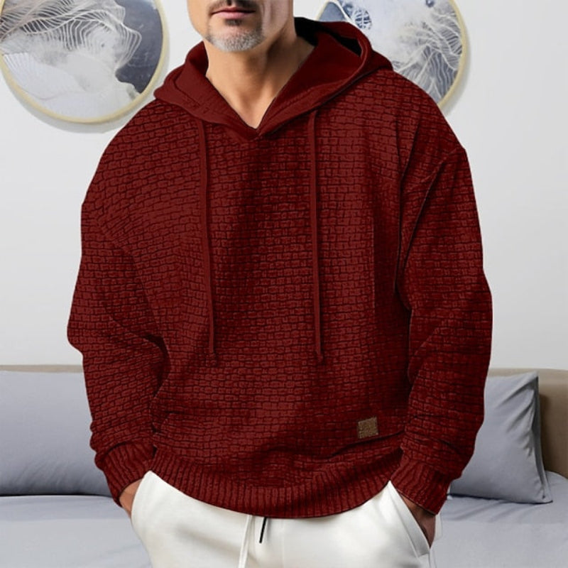 Warm Cozy Mens Winter Hoodie Sweater