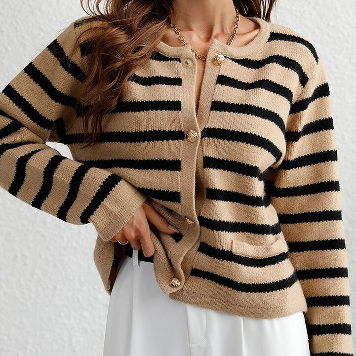 Soft Women's Button Cardigan Sweater for Winter - BritishElegance