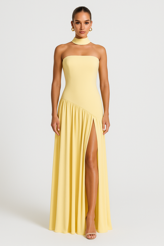 Chic Off Shoulder Gown for Ladies - VogeLuxe