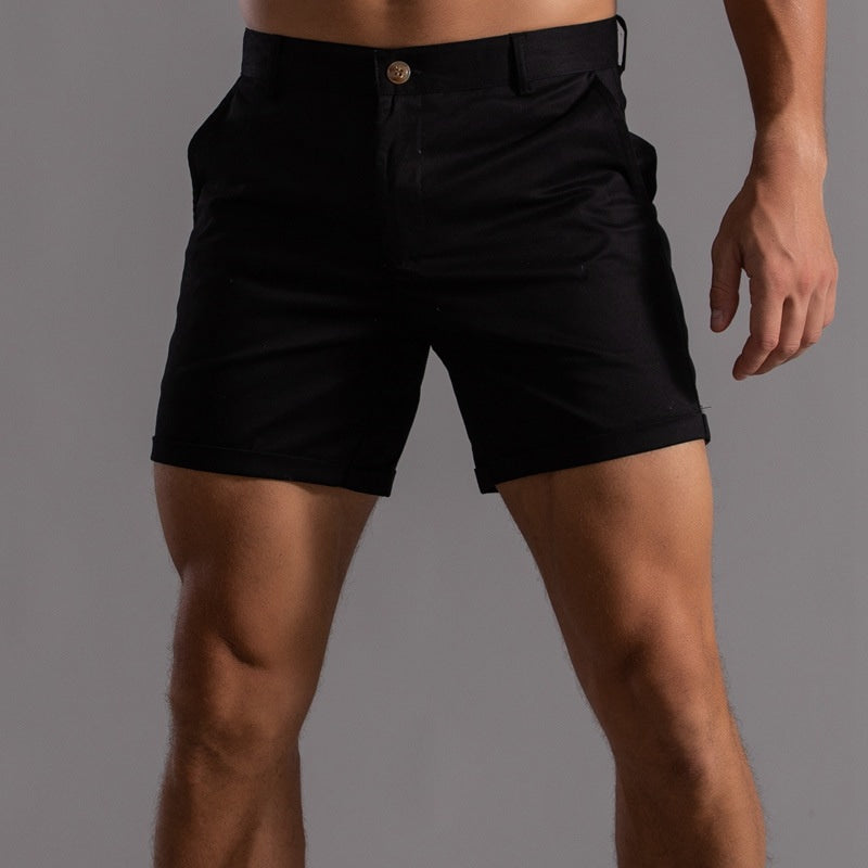 Slim Fit Designer Shorts