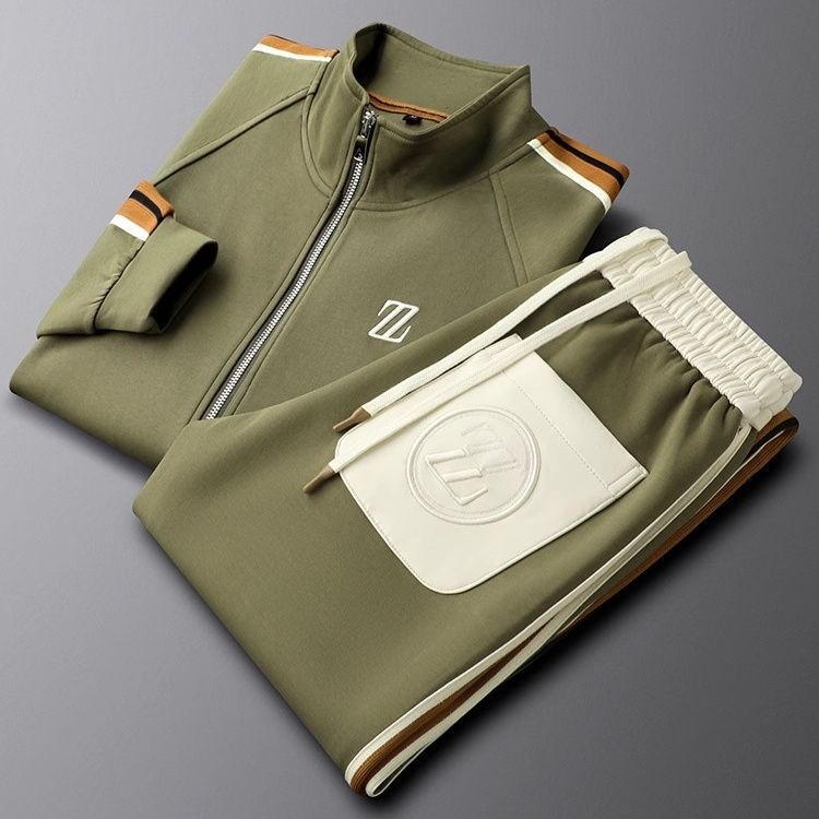 Sporty 2 Piece Athletic Suit Set