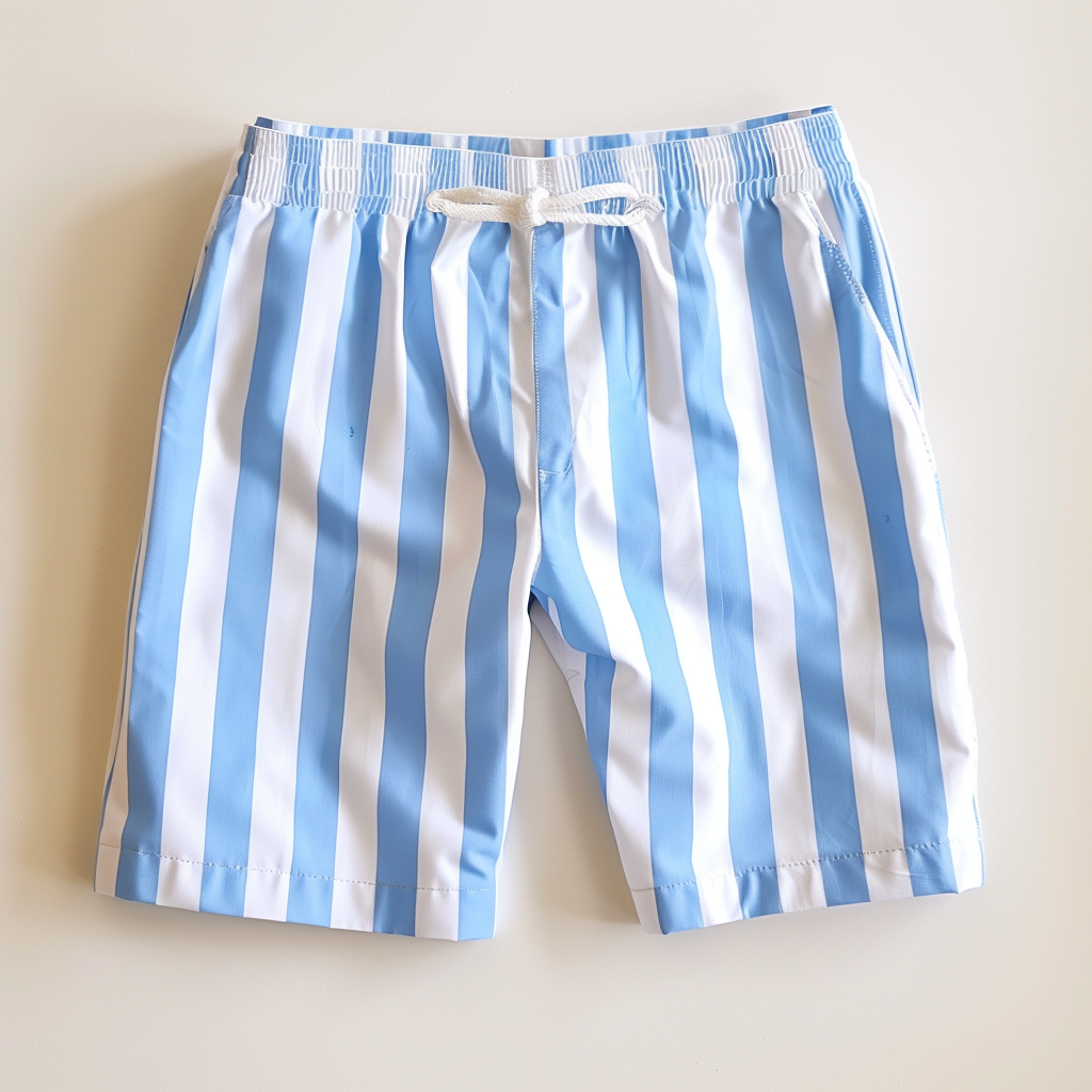 Men's Classic Summer Striped Shorts